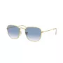 Ray-Ban Frank Metal Sonnenbrille RB385791963F5 Gold Light Blue Gradient 51mm