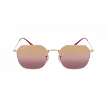 Ray-Ban Frank RB3694 Sonnenbrille Damen Shiny Gold Dark Green 53mm