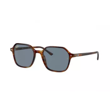 Ray-Ban Hawkeye Sonnenbrille RB2194 51/18/145 - Polished Havana, grüne G-15 Glasgläser