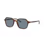 Ray-Ban Hawkeye Sonnenbrille RB2194 51/18/145 - Polished Havana, grüne G-15 Glasgläser