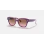 Ray-Ban Junior RB9186S711814 Sonnenbrille - Eckiges Gestell, Dunkelblaue Gläser, 46 mm