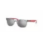 Ray-Ban Junior RJ9052S70636G Kinder-Sonnenbrille Transparent Blau Hellblau Gradient 48mm