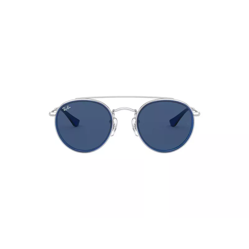 Ray-Ban Junior RJ9647S212804 Kinder-Sonnenbrille - Glänzend Schwarz/Grau - 46/21/130 mm