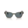 Ray-Ban RB0880S 66353R Sonnenbrille Damen Transparent Braun Quadratisch 52mm
