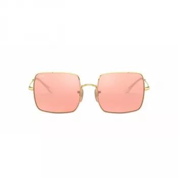 Ray-Ban RB1971 Square 1971 Classic Sonnenbrille Gold Pink-Brown Gradient 54mm
