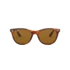 Ray-Ban RB2185 Wayfarer II Sonnenbrille Gestreiftes Havanna Braun Verlauf 52mm