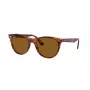 Ray-Ban RB2185 Wayfarer II Sonnenbrille Gestreiftes Havanna Braun Verlauf 52mm