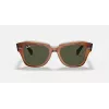 Ray-Ban RB2186 State Street Sonnenbrille Havana Brown Gradient 49mm