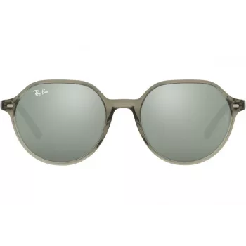 Ray-Ban RB2195 Hawkeye Sonnenbrille Transparent Grau Hellblau/Violett Verlauf 51mm