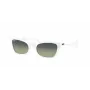 Ray-Ban RB2299975BH52 Lady Burbank Sonnenbrille, Damen, Acetatrahmen, gestreift braun, eckig, Verlaufsgläser, 52/21/145 mm