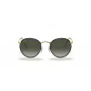 Ray-Ban RB3447JM91967 Sonnenbrille Unisex Runde Metall Gold Rahmen Dunkelgrüne Gläser 50/21/145 mm