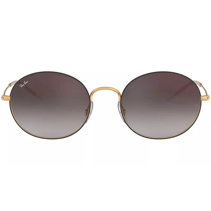 Ray-Ban RB3594-9114U0 Hexagonale Sonnenbrille Unisex 53/20/145 mm Gold Gestell Hellbraun Verlaufsglas