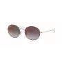 Ray-Ban RB3594-9114U0 Hexagonale Sonnenbrille Unisex 53/20/145 mm Gold Gestell Hellbraun Verlaufsglas