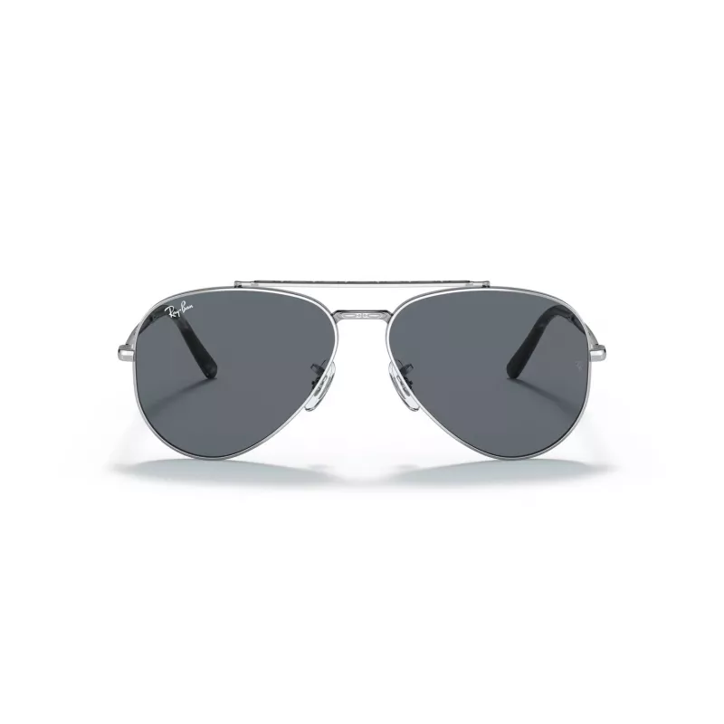 Ray-Ban RB3625003R562 New Aviator Sonnenbrille Unisex Gold Metall Grau Verlauf 62mm