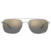Ray-Ban RB3701003J059 Herren-Sonnenbrille Gold Metallrahmen Grün/Blau Verlaufsglas 59mm