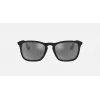 Ray-Ban RB4187F60756G Chris Sonnenbrille Damen 54/18/145 mm Matt Havana Grün Silber Spiegel