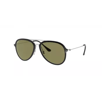 Ray-Ban RB4298 Sonnenbrille Unisex 57/17/145 mm Havana Grün Polarisiert