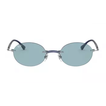 Ray-Ban RB8060-004-80 Unisex Pilot Sonnenbrille Gunmetal Grau 54mm