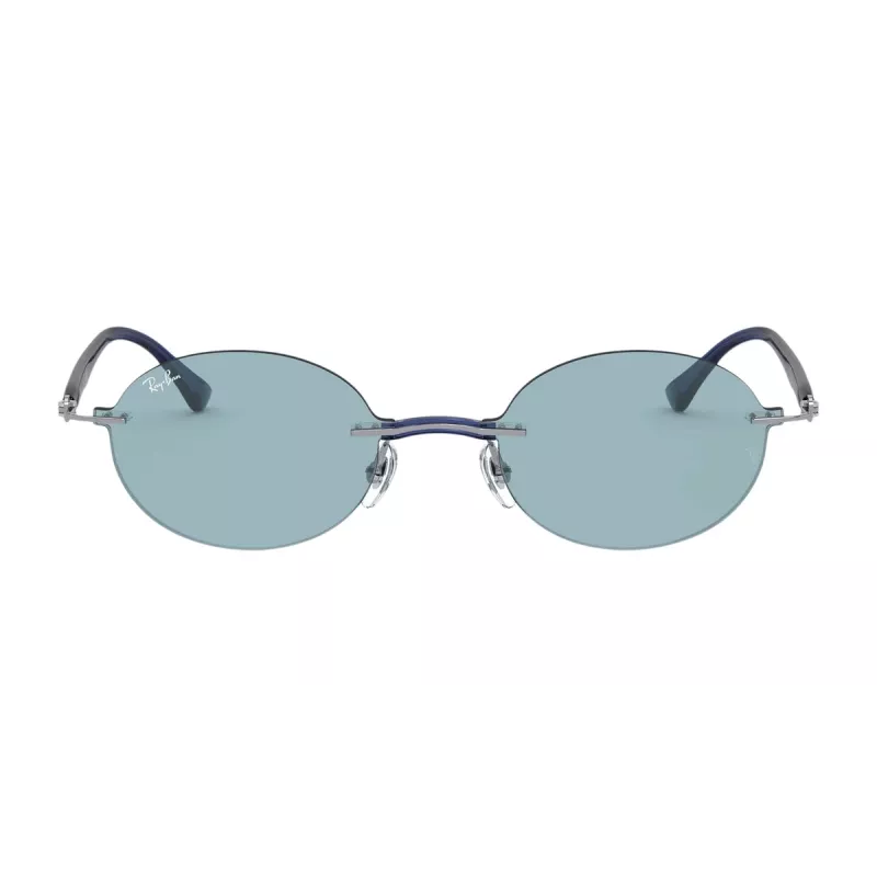 Ray-Ban RB8060-004-80 Unisex Pilot Sonnenbrille Gunmetal Grau 54mm