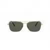 Ray-Ban RB8136M914358 Herren-Sonnenbrille, Matt Schwarz, Eckiges Gestell, Graue Gläser, 58/15/140 mm