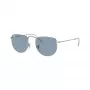 Ray-Ban Reverse RB3958 Sonnenbrille Unisex 50/20/145 mm Silber Hellblau