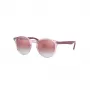Ray-Ban RJ9064S7052V0 Kinder-Sonnenbrille Transparent Blau 44mm