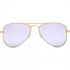 Ray-Ban RJ9506S2494V5 Kinder-Sonnenbrille - Transparenter blauer Rahmen, blaue Verlaufsgläser, 50 mm Glasbreite