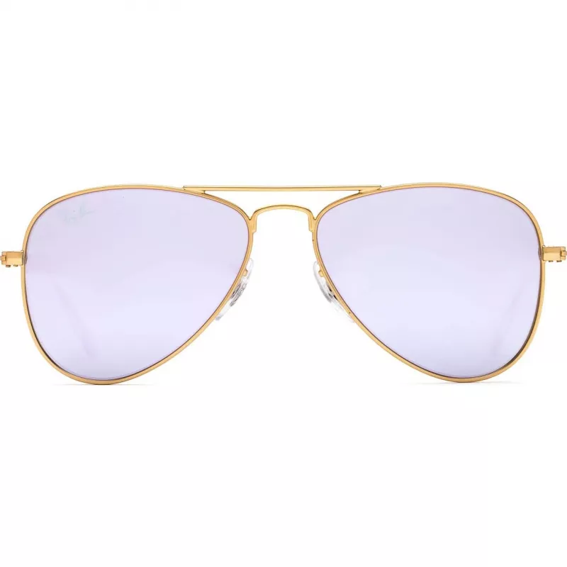 Ray-Ban RJ9506S2494V5 Kinder-Sonnenbrille - Transparenter blauer Rahmen, blaue Verlaufsgläser, 50 mm Glasbreite