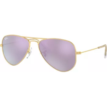 Ray-Ban RJ9506S2494V5 Kinder-Sonnenbrille - Transparenter blauer Rahmen, blaue Verlaufsgläser, 50 mm Glasbreite