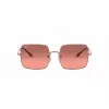Ray-Ban Square 1971 RB1971 Sonnenbrille Gold Dunkelgrau 54mm Unisex