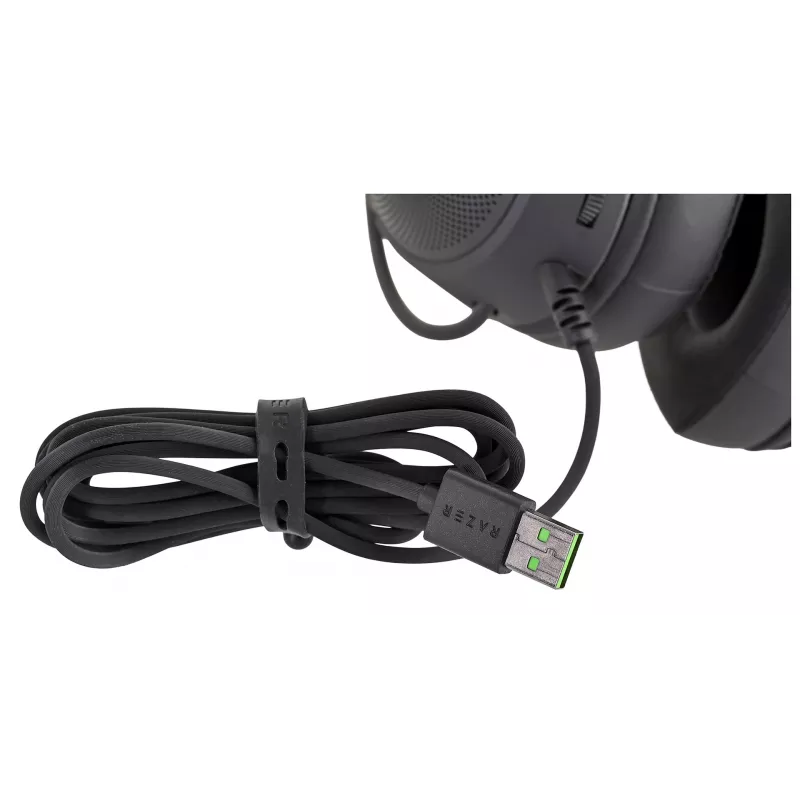 Razer Kraken V3 X RGB Wired Black - Kabelgebundene Gaming-Kopfhörer - Refurbished (Schwarz)