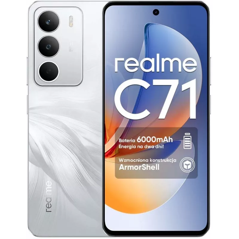 Realme C71 4GB RAM 256GB Speicher White Swan OEM