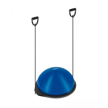 REBEL ACTIVE Balance Trainer Half-Ball 46 cm mit Pumpe - Blau/Schwarz