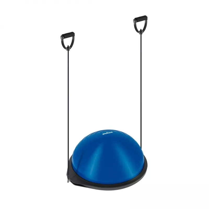 REBEL ACTIVE Balance Trainer Half-Ball 46 cm mit Pumpe - Blau/Schwarz