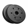 REBEL ACTIVE Bitumen-Gewichtsset 2x10kg, 51mm Loch - für Olympia-Hantelstangen