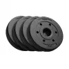 REBEL ACTIVE Bitumen-Gewichtsset 4x5kg, 51mm Loch - für Olympiahanteln