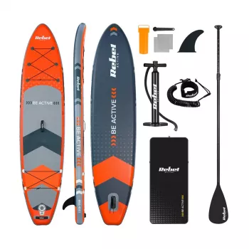 REBEL ACTIVE RBA-4500 aufblasbares SUP-Board 350 cm Orange