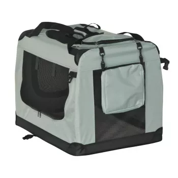 REBEL ANIMALS Transporter Faltbare Transporttasche XXL 90x61x65 cm Grau