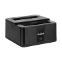 REBEL KOM1041 USB 3.0 HDD/SSD Docking Station für 2,5 inch & 3,5 inch SATA-Laufwerke, Schwarz