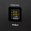 Rebel POWER-1000 Wandmontierte Notstromversorgung – Reiner Sinus-Wechselrichter mit 12V-Ladefunktion, 230V, 1000VA/700W