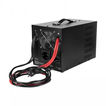Rebel POWER-1500-LFP4 Notstromversorgung – Reiner Sinus-Wechselrichter mit 12V-Ladefunktion, 230V, 1500VA/1050W