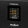 Rebel POWER-800 Wandmontierte Notstromversorgung – Reiner Sinus-Wechselrichter mit 12V Ladefunktion, 230V, 800VA/500W