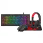 Redragon 4-in-1 Gaming-Kombo: RGB-Tastatur, Maus, Mauspad & Headset