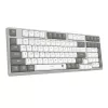 Redragon BK-7113 SCISSOR Full-Sized Kabelgebundene USB-Gaming-Tastatur - RGB-Hintergrundbeleuchtung, Low-Profile-Scherenschalter, 104 Tasten, Anti-Ghosting, Schwarz