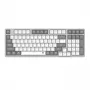 Redragon BK-7113 SCISSOR Full-Sized Kabelgebundene USB-Gaming-Tastatur - RGB-Hintergrundbeleuchtung, Low-Profile-Scherenschalter, 104 Tasten, Anti-Ghosting, Schwarz