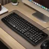 Redragon BK-7366 Full-size Ergonomische Kabelgebundene Membran-Bürotastatur - Schwarz