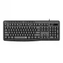 Redragon BK-7366 Full-size Ergonomische Kabelgebundene Membran-Bürotastatur - Schwarz