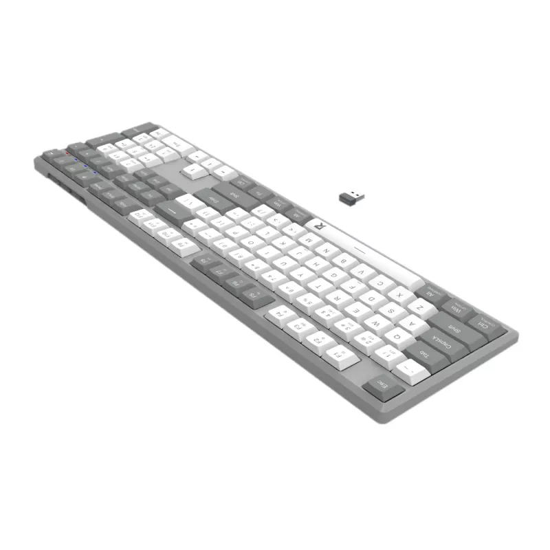 Redragon BK-7485 Kabellose Büro-Tastatur - Grau