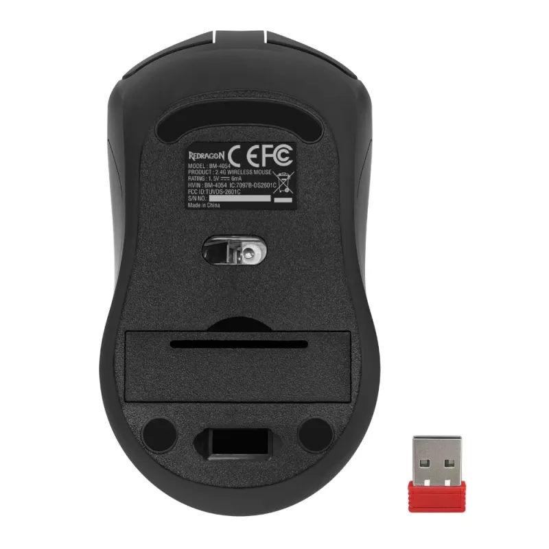 Redragon BM-4054 Kabellose Gaming-Maus, 10000 DPI, 2,4GHz, RGB, USB-C wiederaufladbar