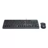 Redragon BS-7092 Kabelgebundenes Gaming-Tastatur- und Maus-Set, RGB-Hintergrundbeleuchtung, 3200 DPI, Schwarz